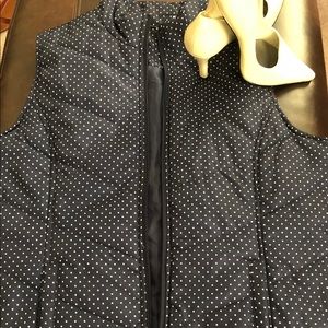 Polka dot vest